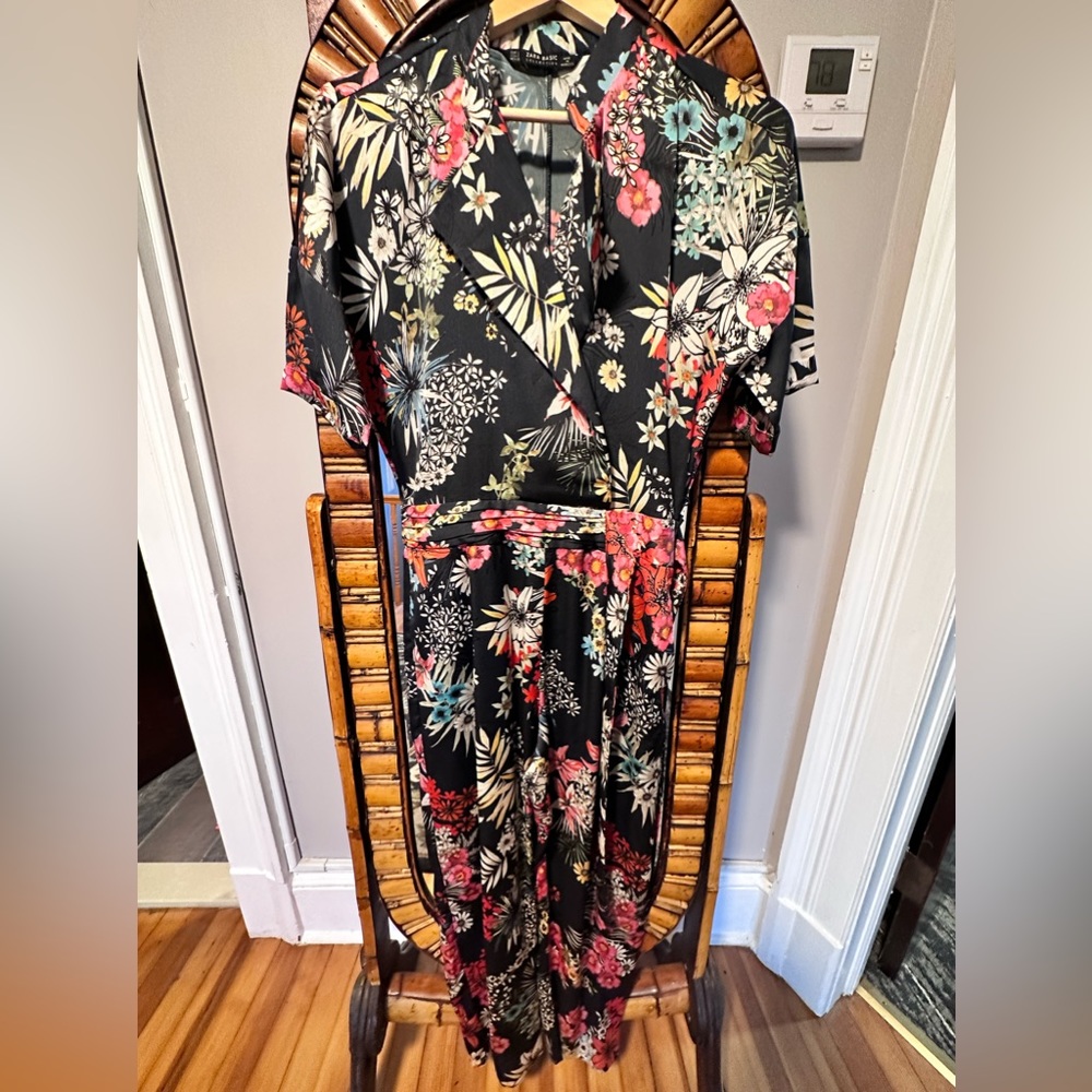 Zara Floral jumpsuit!